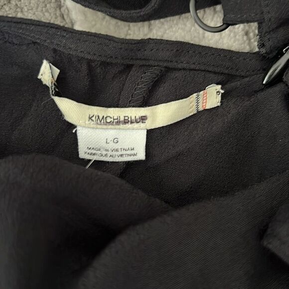 NWOT Kimchi Blue Strappy Black Mini Dress - Picture 9 of 9